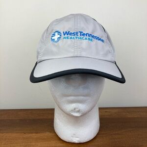 West TN Hit Wear Hat Strapback Gray Embroidered Lightwear Pool Running Cap.
